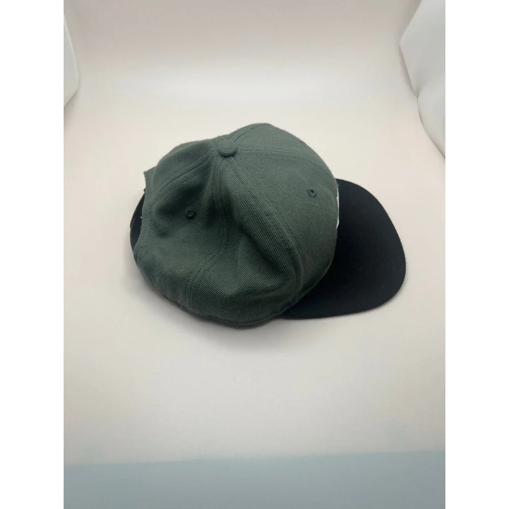 Nike SB Youth Snapback Hat Forest Green Black Flat Brim Cap 617846-314